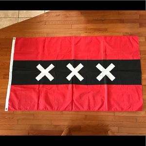 RARE XXX /Amsterdam banner/flag $19 or bundle 3 items for $25